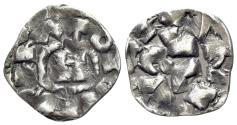Ancient Coins - CRUSADER - ITALY Lucca. Henry III, IV or V, (1039-1125). AR Denaro