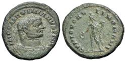 Ancient Coins - Maximianus (first reign, AD 286-305).  Æ Nummus - Follis. Londinium, circa 303-1 May 305. R/ GENIO