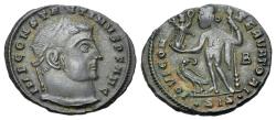 Ancient Coins - Constantine I the Great (AD 307-337). AE Follis or Nummus. Siscia, 2nd officina, AD 315-316. R/ JUPITER