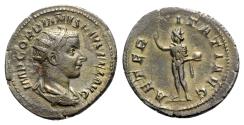 Ancient Coins - Gordian III (238-244). AR Antoninianus - R/ Sol