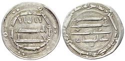 Ancient Coins - Abbassid, al-Mansur (AH 136 - 158  / AD 754 - 775). AR Dirham. al-Muhammadiya, AH 165.