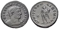 Ancient Coins - Constantius I (AD 305-306). Æ Nummus - Follis, Londinium, circa May 305-July 306. R/ GENIO