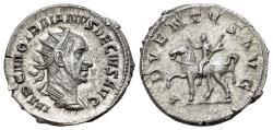 Ancient Coins - Trajan Decius (AD 249-251). AR Antoninianus. Rome.  R/ Emperor on horseback