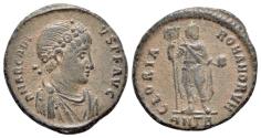 Ancient Coins - Arcadius (AD 383-408). Æ Maiorina. Antioch Mint, struck A.D. 393-395. R/ GLORIA ROMANORVM