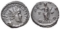 Ancient Coins - Victorinus (Romano-Gallic Emperor, AD 269-271). BI Antoninianus. Treveri (Trier) mint. 2nd emission, circa mid-late AD 269. R/ PAX