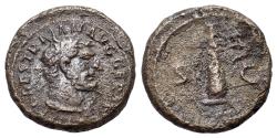 Ancient Coins - Trajan (98-117). Æ Quadrans. Rome, c. 98-102. R/ CLUB