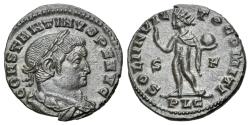 Ancient Coins - Constantine I (AD 307-337). Æ Nummus - Follis. Lugdunum, c. 314-5. From Whiteshoots Hill, Bourton-on-the-Water, on the site of the Hoard