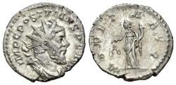 Ancient Coins - Postumus (Romano-Gallic Emperor, AD 260-269). AR Antoninianus. R/ MONETA