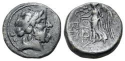 Ancient Coins - Cilicia, Elaioussa Sebaste, c. 1st century BC. Æ 20mm. R/ NIKE