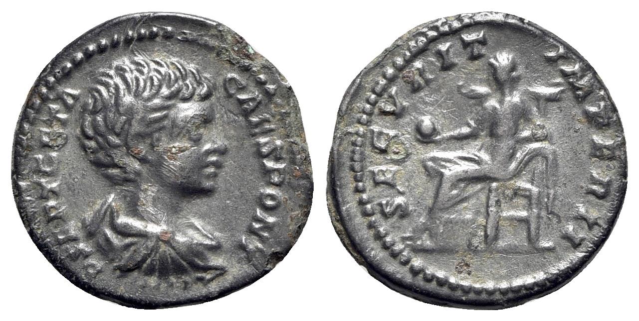 ローマ帝国　198-209　GETA, as Caesar　デナリウス貨@183 ローマ帝国 198-209 GETA, as Caesar デナリウス貨@183 コレクション