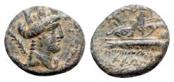 Ancient Coins - Phoenicia, Arados, c. 176/5 BC - AD 115/6. Æ