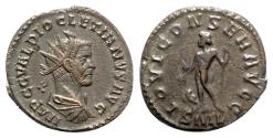 Ancient Coins - Diocletian (284-305). Radiate / Antoninianus - Lugdunum - R/ Jupiter