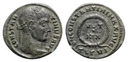 Ancient Coins - Constantine I (307/310-337). Æ Follis - Thessalonica