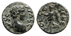 Ancient Coins - Geta (Caesar, 198-209). Pisidia, Antioch(?). Æ - Bare bust / Nike