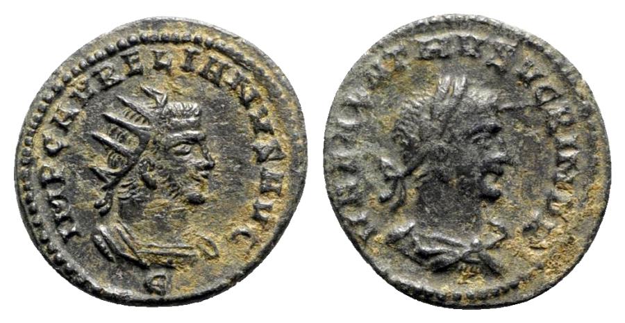 Aurelian and Vabalathus (270-275). Radiate - Antioch | Roman Imperial Coins