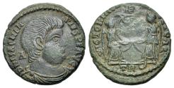Ancient Coins - Magnentius (AD 350-353). Æ Maiorina. Quinquennalia issue. Treveri (Trier) mint. Struck early AD 351-summer AD 352.