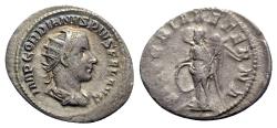 Ancient Coins - Gordian III (238-244). AR Antoninianus - R/ Victory