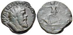 Ancient Coins - Postumus (AD 260-269). Æ Sestertius. Treveri (?), 260-8.  R/ VICTORY