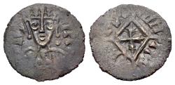 Ancient Coins - AXUM. Hataz (Hethasa). (600-circa 620). Æ 15mm. R/ Cross within lozenge.