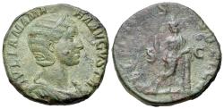 Ancient Coins - Julia Mamaea (Augusta, AD 222-235). Æ Sestertius R/ FELICITAS