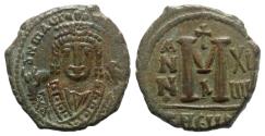Ancient Coins - Maurice Tiberius (582-602). Æ 40 Nummi - Antioch, year 18