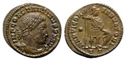 Ancient Coins - Constantine I (307/310-337). Æ Follis - Ticinum