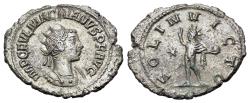 Ancient Coins - Macrianus. (Usurper, AD 260-261). BI Antoninianus. Samosata mint. R/ SOL INVICTO