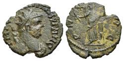 Ancient Coins - Carausius (Romano-British Emperor, 286-293). Æ Antoninianus, uncertain mint. R/ PAX