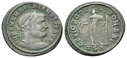Ancient Coins - Maximianus (First reign, A.D. 286-305). Æ follis. Thessalonica, ca. A.D. 298/9. R/ GENIO