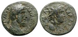 Ancient Coins - Lucius Verus (161-169). Decapolis, Gadara. Æ - R/ Hercules