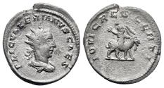Ancient Coins - Valerian II (Caesar, 256-258). AR Antoninianus - Viminacium