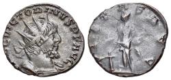 Ancient Coins - Victorinus (Romano-Gallic Emperor, AD 269-271). Æ Antoninianus. Colonia Agrippinensis, AD 270. R/ PIETAS