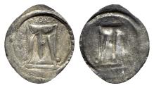 Ancient Coins - Bruttium, Kroton, c. 530-500 BC. AR Hemiobol - VERY RARE