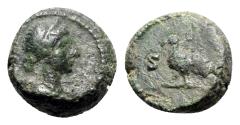 Ancient Coins - Anonymous issues, temp. Domitian to Antoninus Pius, 81-161. Æ Quadrans