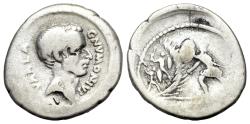 Ancient Coins - Roman Republican. Moneyer issues of Imperatorial Rome. C. Numonius Vaala. 43 BC. AR Denarius VERY RARE
