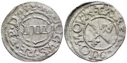 World Coins - Estonia, Jodokus von der Recke (1543-1551). BI Schilling 1547