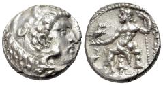 Ancient Coins - Celtic, Eastern Europe, Imitations of Alexander III of Macedon. 3rd-2nd centuries BC. AR Tetradrachm