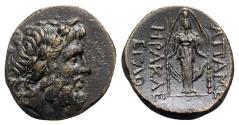 Ancient Coins - Phrygia, Apameia, c. 100-50 BC. Æ - Herakle-, and Eglo-, magistrates