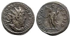 Ancient Coins - Postumus (260-269). AR Antoninianus - Treveri - R/ Hercules