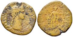 Ancient Coins - Antonia Minor (Augusta, AD 37 and 41). Æ Dupondius. Rome, AD 41-2. c/m: NCAPR