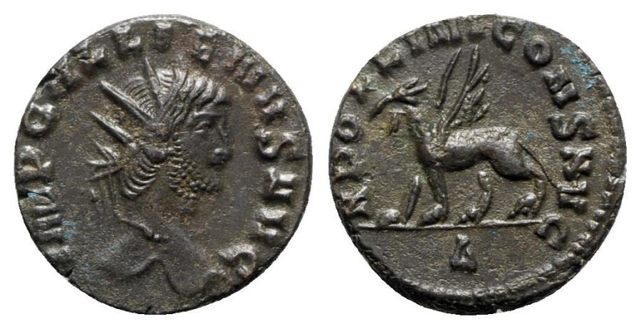 Ancient Coins - Gallienus (253-268). Antoninianus - Rome - R/ Griffin