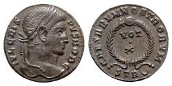 Ancient Coins - Crispus (Caesar, 316-326). Æ Follis - Treveri