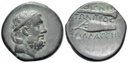 Ancient Coins - Bithynia, Kios (as Prousias by the Sea), c. 70-50 BC. Æ 24mm RARE