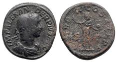 Ancient Coins - Severus Alexander (222-235). Æ Sestertius - R/ Sol