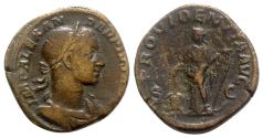 Ancient Coins - Severus Alexander (222-235). Æ Sestertius - Rome - R/ Providentia