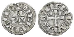World Coins - France, Béarn (Lordship). Anonymous (1080-1250) AR Obol. Morlaàs mint.