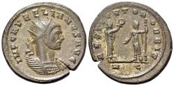 Ancient Coins - Aurelian (270-275). Radiate.  Cyzicus, 273-4