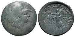 Ancient Coins - Cilicia, Seleukeia, 2nd-1st centuries BC. Æ - Athena / Nike