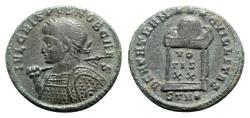 Ancient Coins - Crispus (Caesar, 323-324). Æ Follis - Treveri