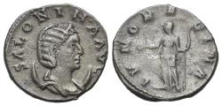 Ancient Coins - Salonina (Augusta, AD 254-268). AR Antoninianus. Rome mint. EX Seaby 1956.